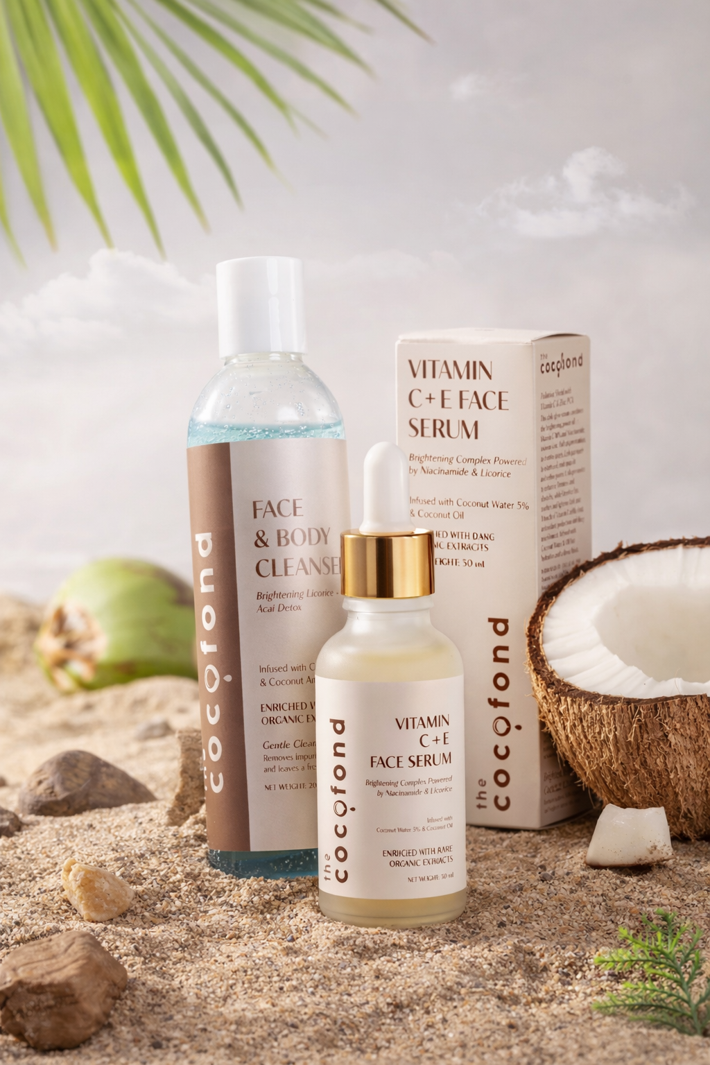 Face Serum + Face & Body Cleanser Combo