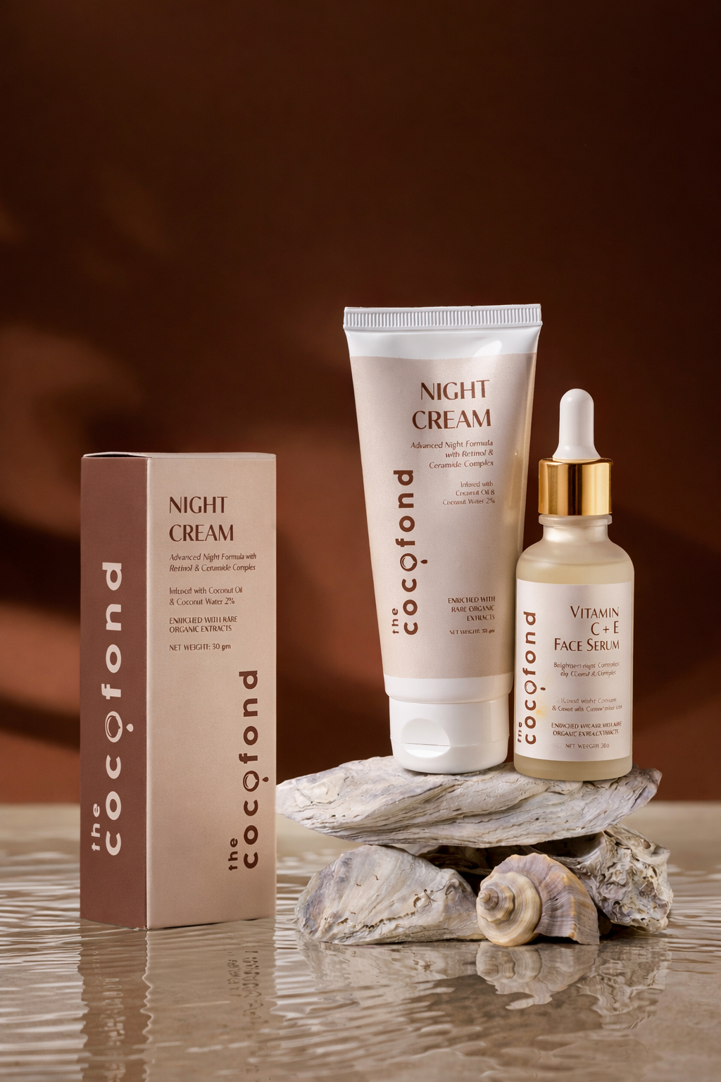 Face Serum + Night Cream