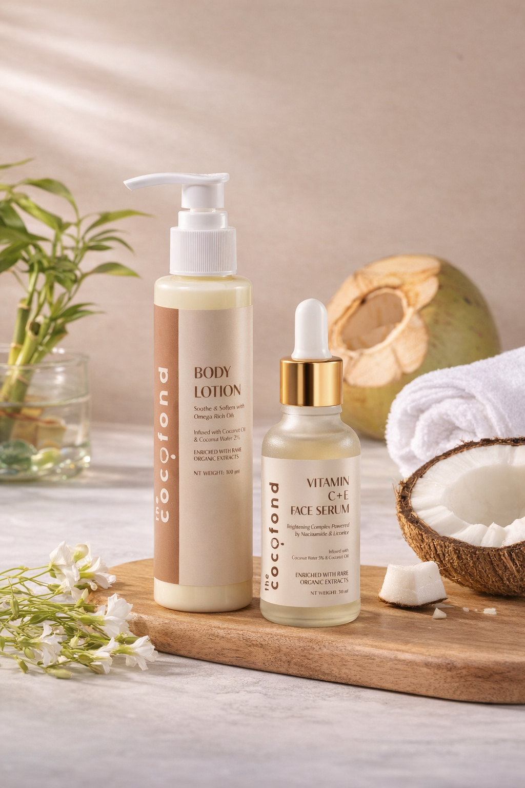 Body Lotion + Face Serum