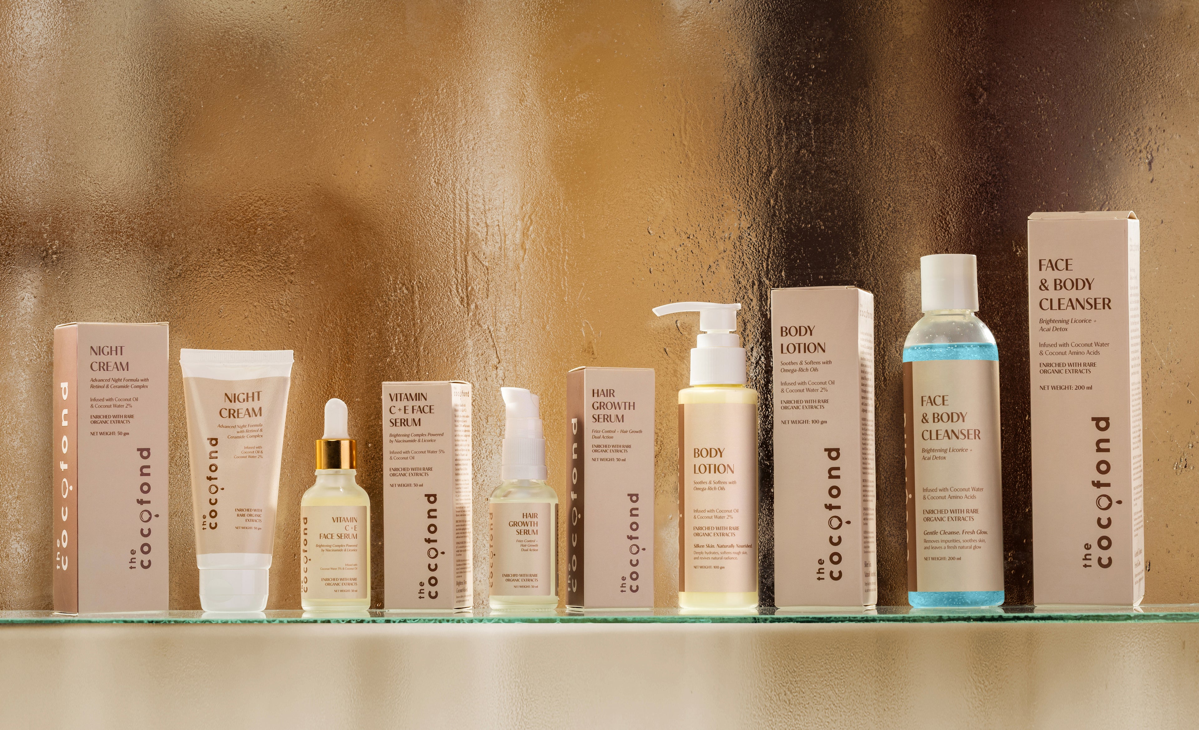 The Cocofond - Complete Coconut Skincare Ritual Kit