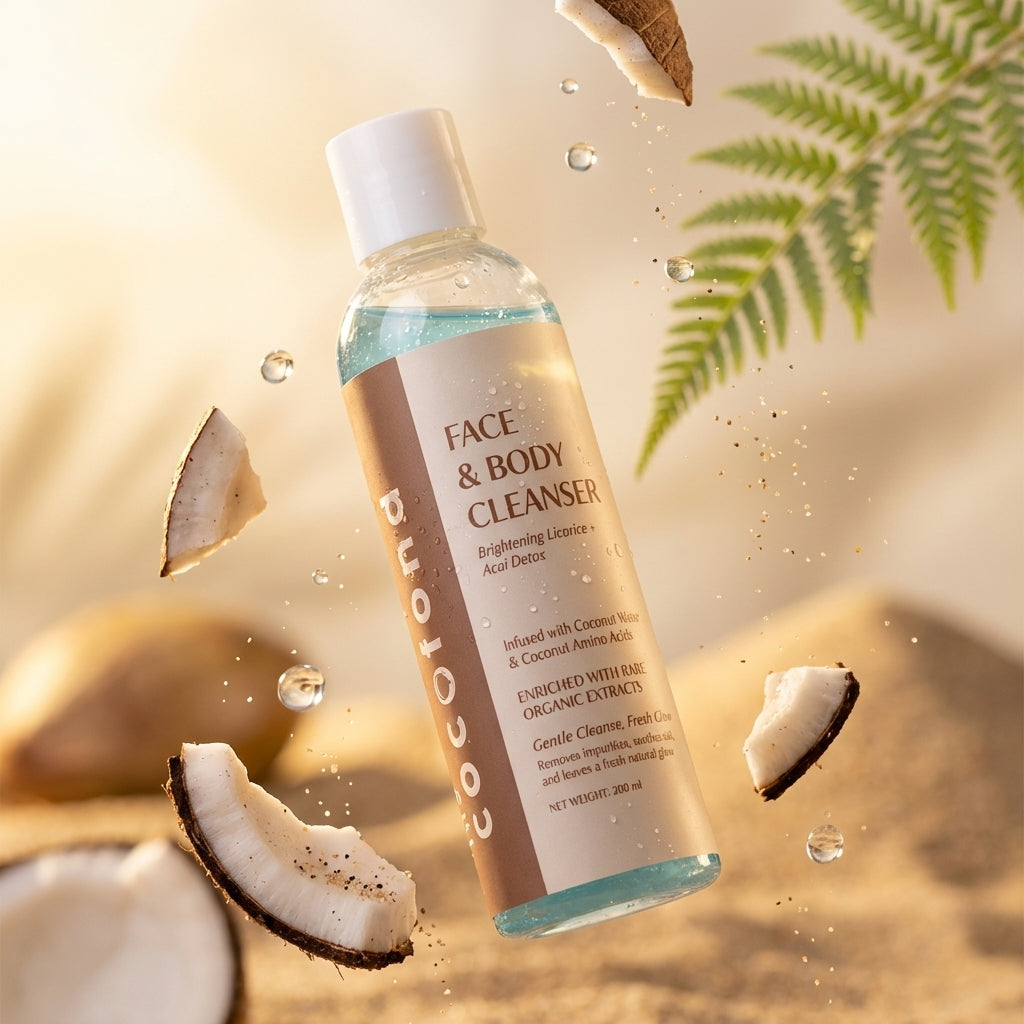 Face and Body Cleanser 200ML | The Cocofond