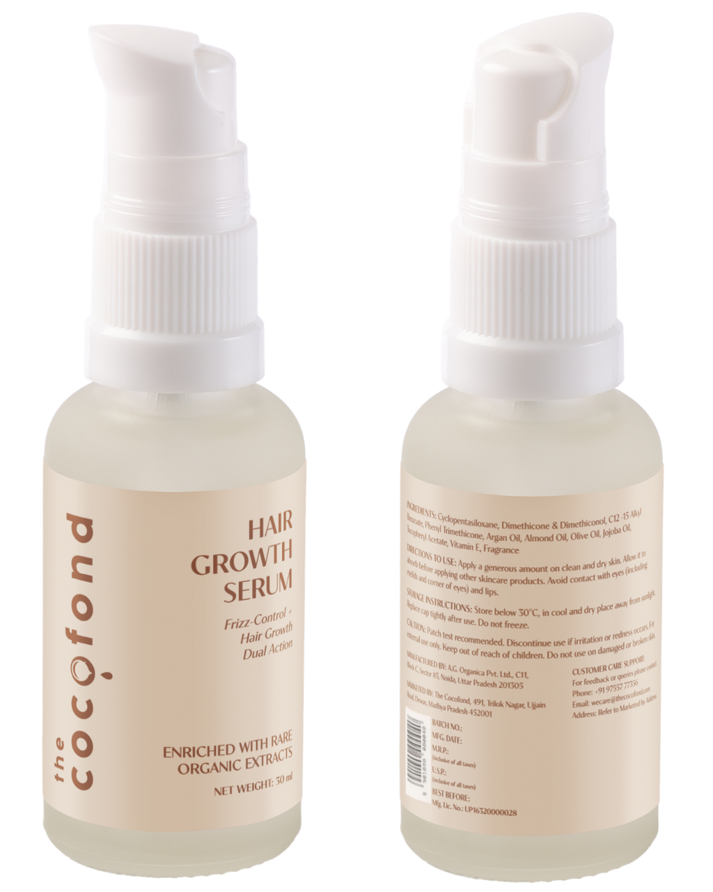 Hair Growth Serum bottle