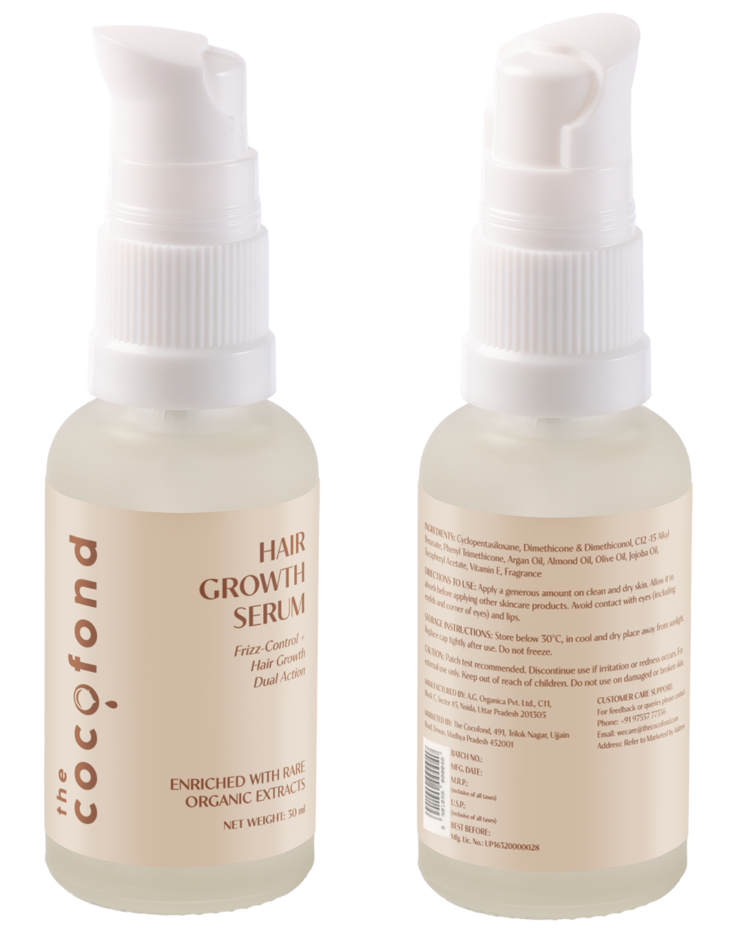 Hair Growth Serum bottle